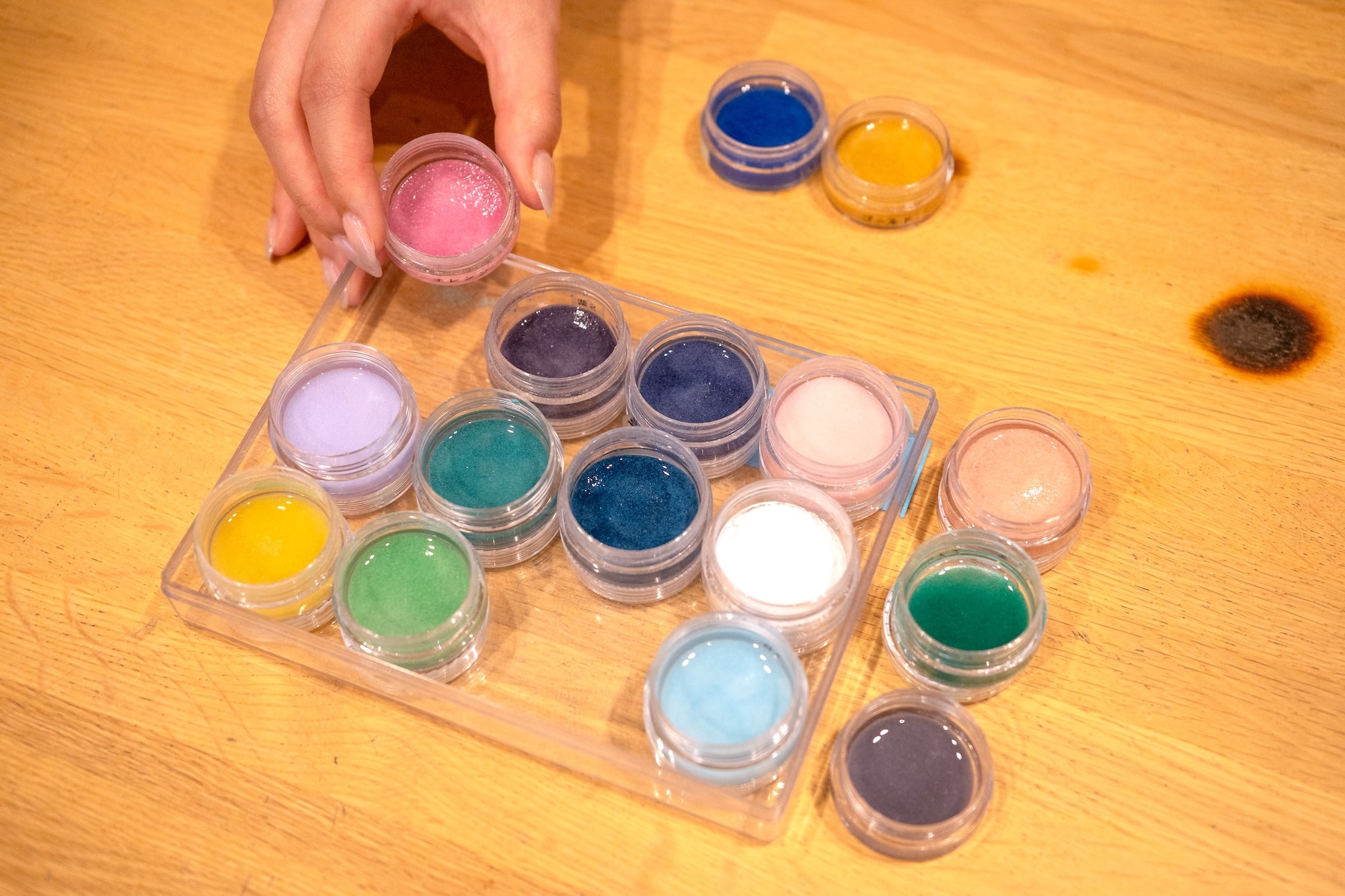 釉薬のカラーが豊富