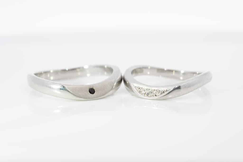 石留めしたリング