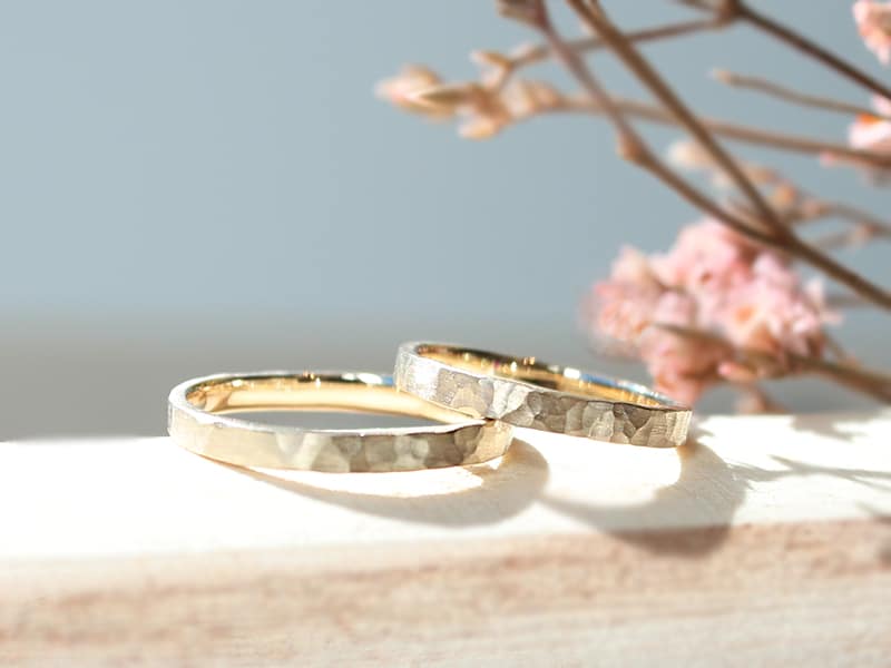 K18ゴールドのペアリング