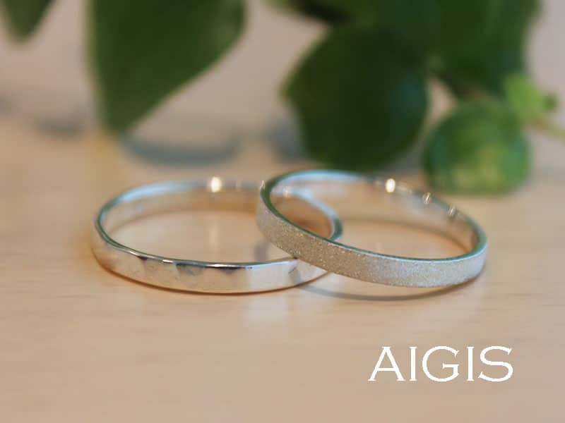 シルバーペアリング(2mm)