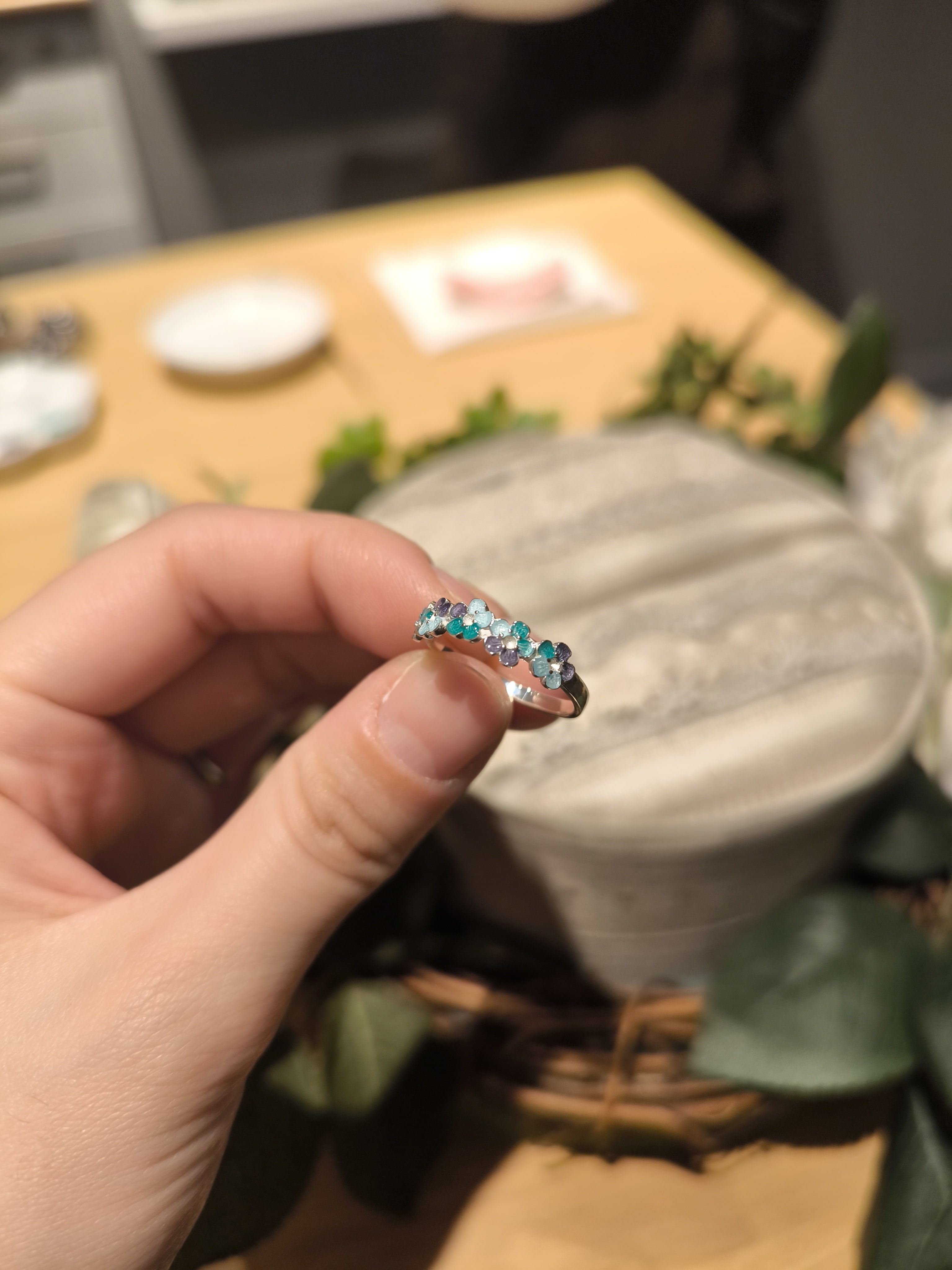 完成したエマーユリング①