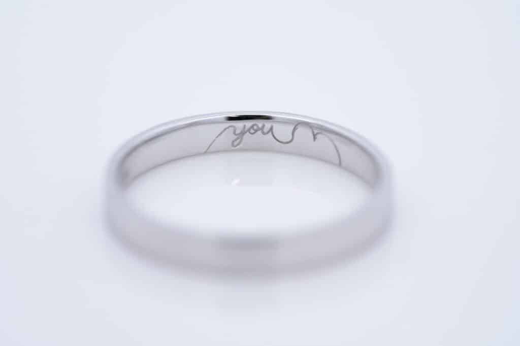 AIGISで刻印を入れたペアリング